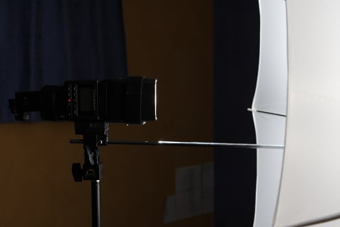 Get Your Flash 100% On Axis With Umbrella