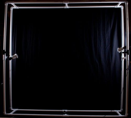 DIY Lastolite Hilite - assembled pieces