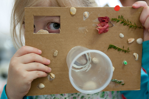 DIY Camera From Kindergarten Photo Day