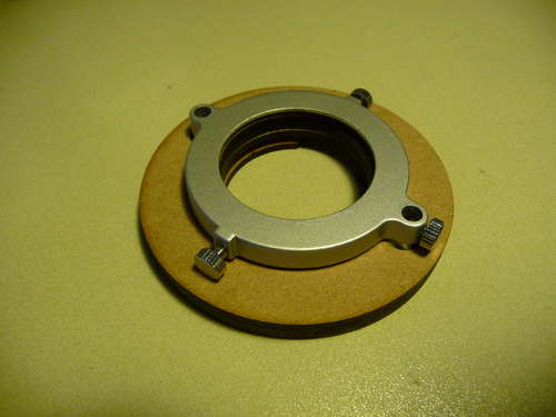 Step 4 - Attach the slide holder to the filter holder Step 4 - Attach the slide holder to the filter holder