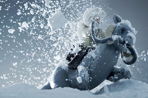 Breaking In the Tauntaun