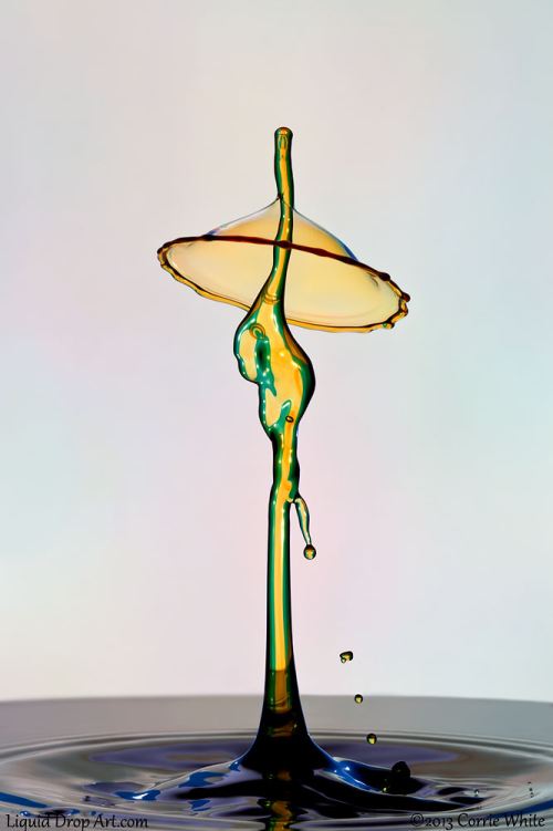 Pictures Of Water Drops Doing Their Thing