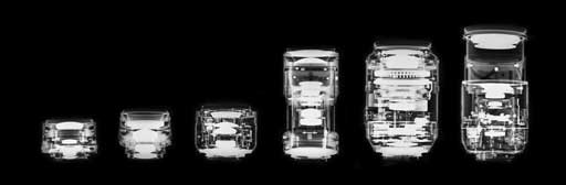 Photos Of X-Rayed Lenses