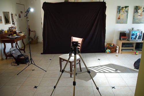 Portrait Lighting Cheat Sheet Card Setup