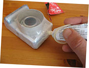 under water camera housing