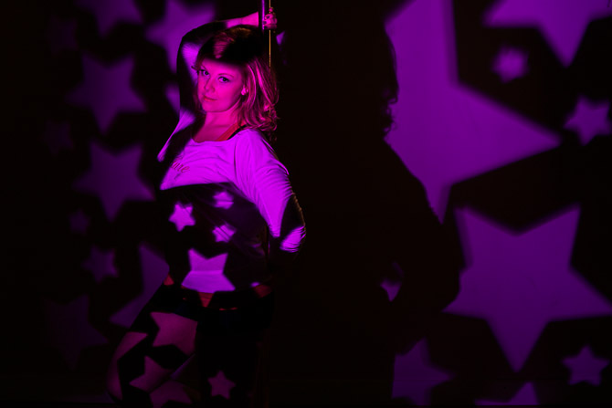 spiffy gear light blaster gobo creative kit pole dancing classes jp danko toronto commercial photographer