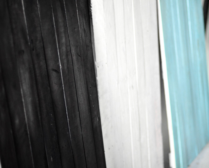 Three wood planks
