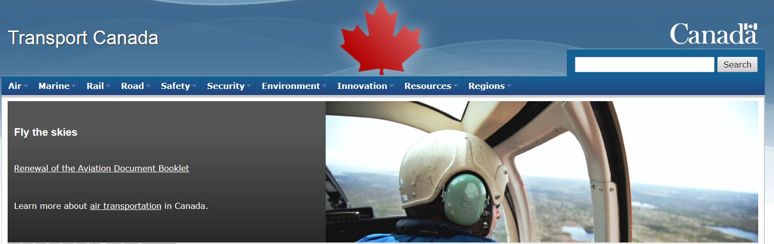 Transport Canada - Regulation of Aerial Drone Photography in Canada