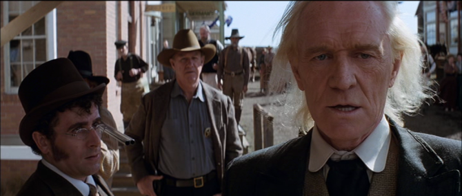 Trivia: You're looking at the man who played Dumbledore in the first two Harry Potter films.