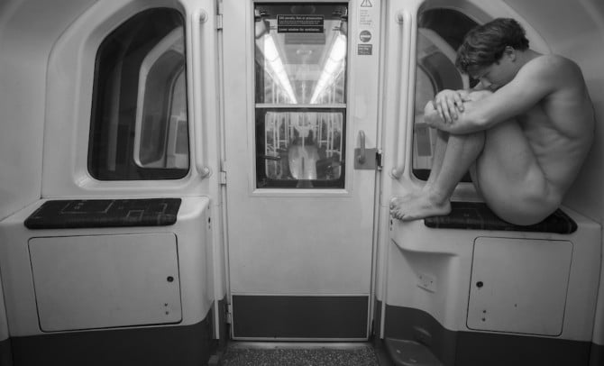 'Birthday Suit Commute' Image Credit - Jason Paul