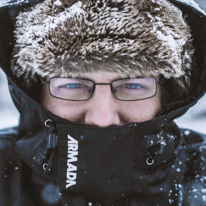 Turn Any Portrait Into A SnowyWintery Photo Using These Free Snowflake