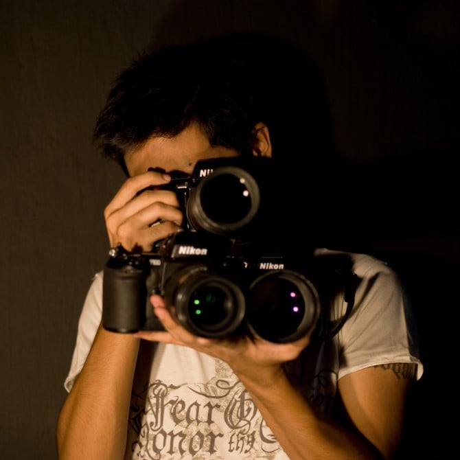 Shot 7 years ago using a desk lamp