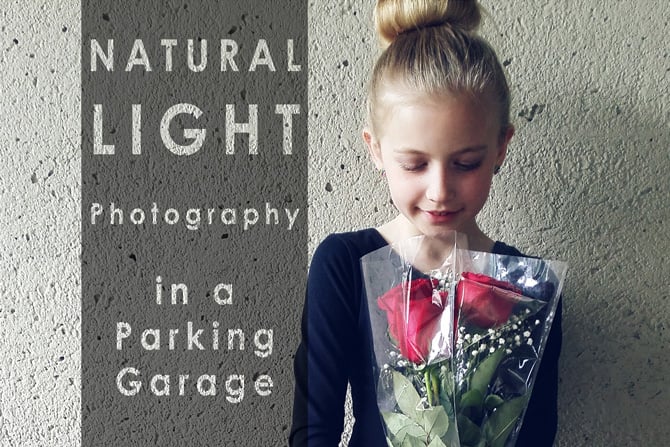 natural light photography in a parking garage JPDanko blurmedia