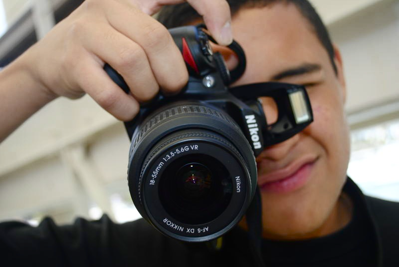 Photographer-closeup