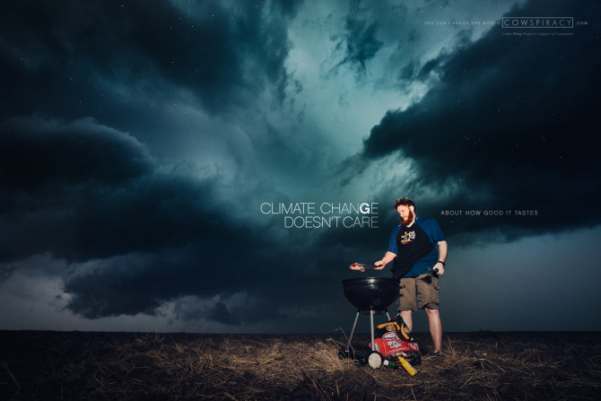 "Climate doesn't care | about how good it tastes"