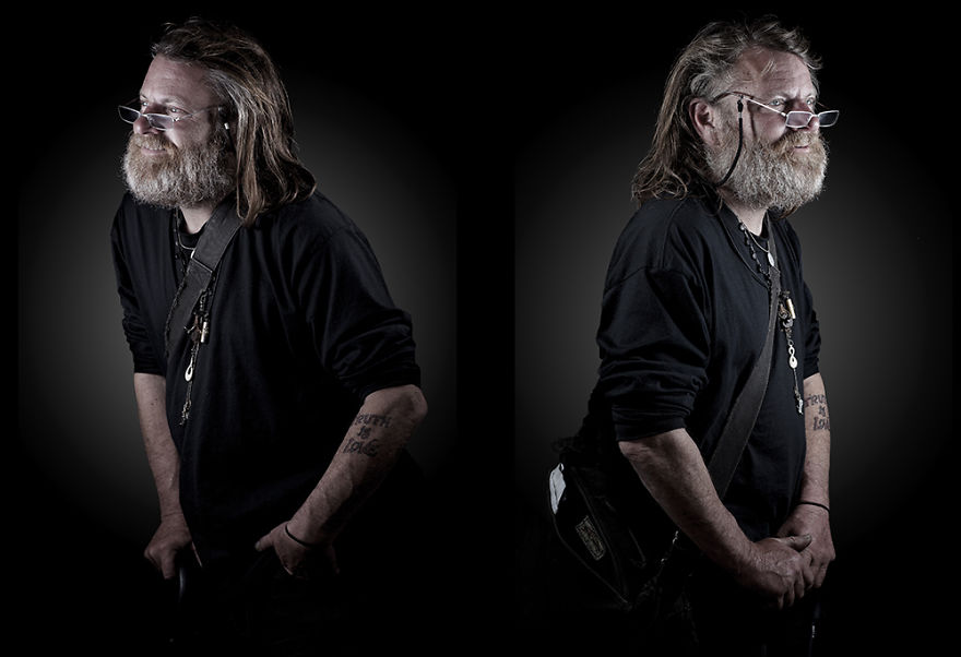 Photographer puts homeless people next to their dreams - DIY Photography