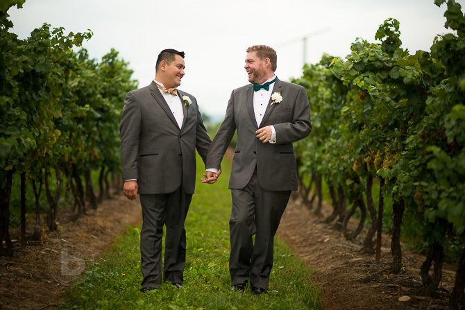Paul & Eric's wedding at Reif Estate Winery and the Grand Victorian Niagara On the Lake