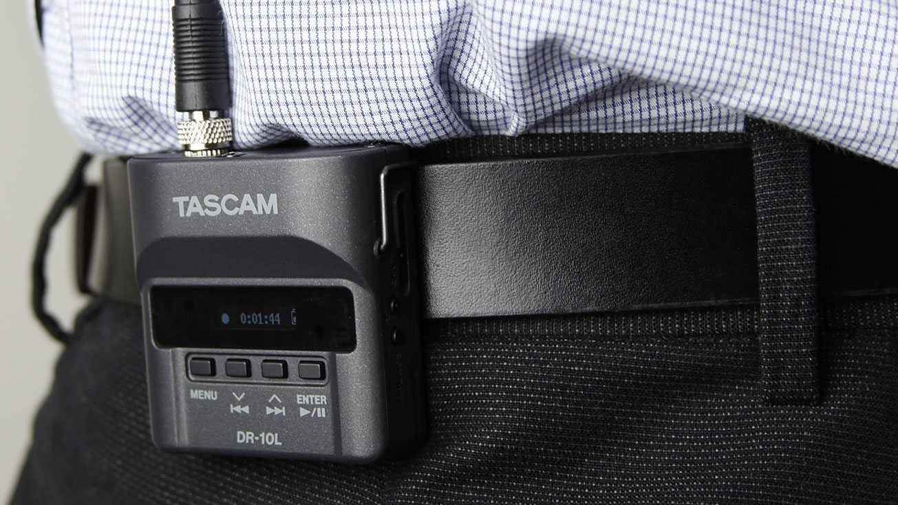 Tascam are changing the way we record lavalier microphones with their new DR -10L belt recorder - DIY Photography