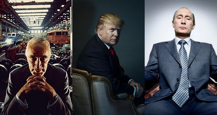 Donald Trump Vladimir Putin Alfred Krupp Time Magazine Person of the Year Portrait Photography
