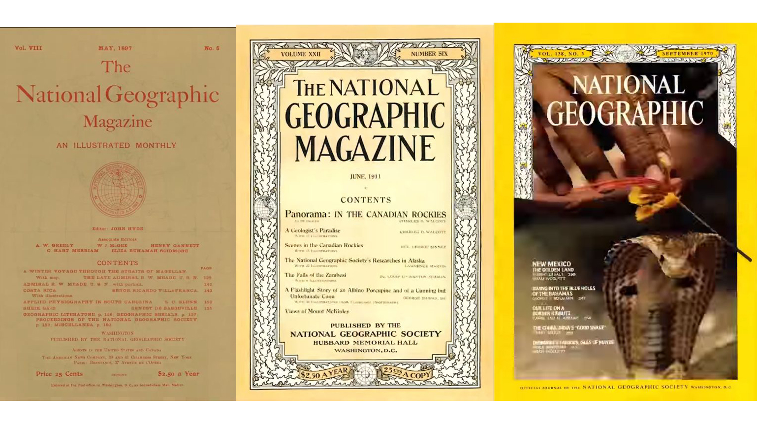 National Geographic Magazine Cover