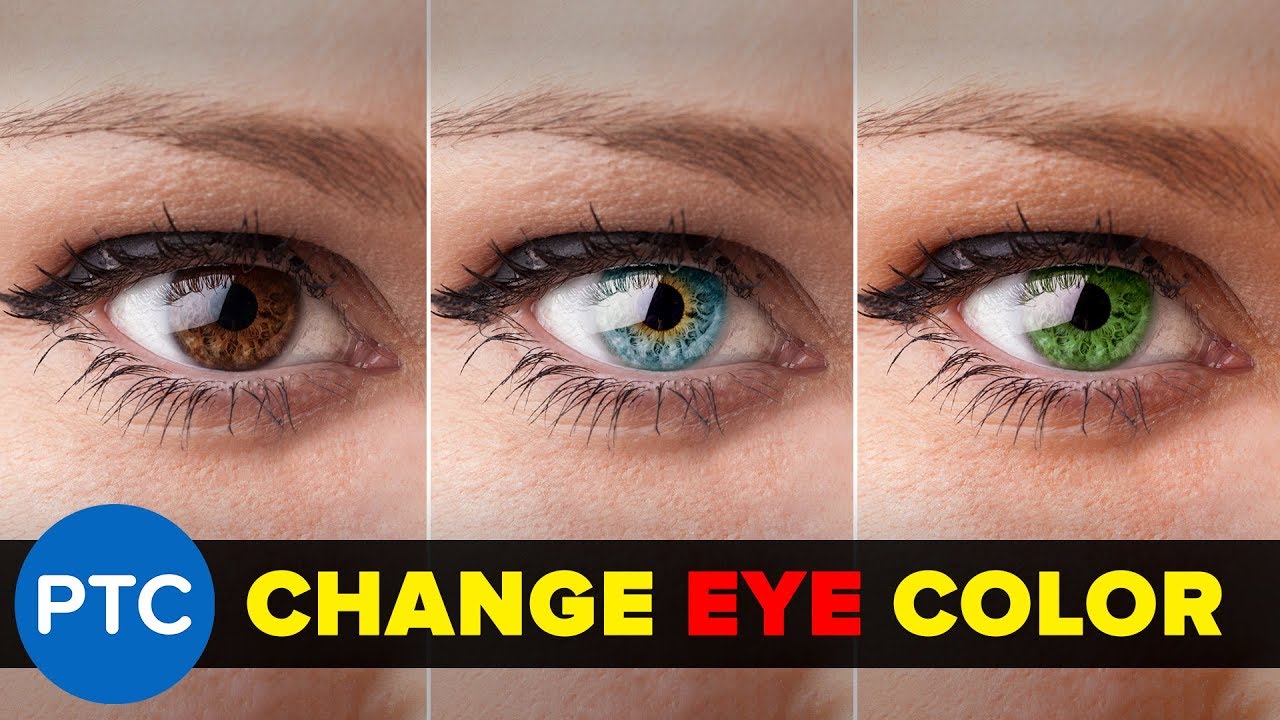 Here's a quick and easy way to change eye color in Photoshop