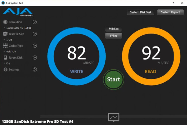 writing reading speed test