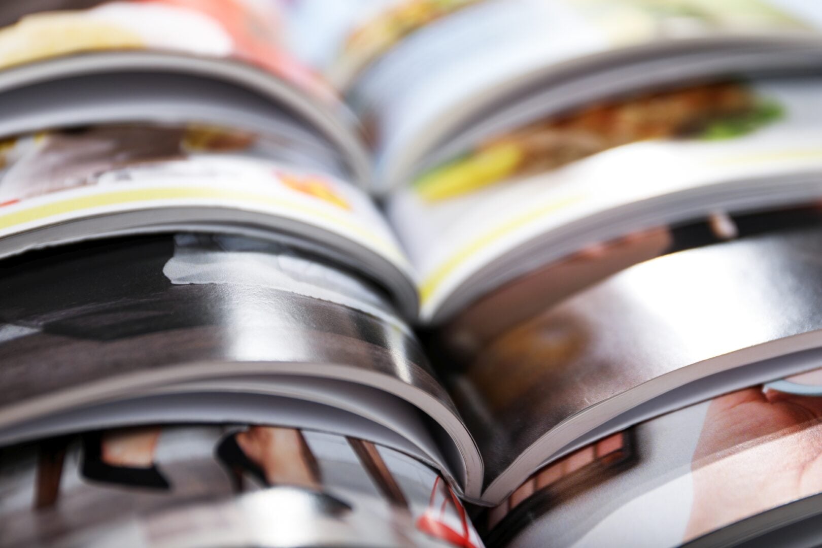 magazines closeup