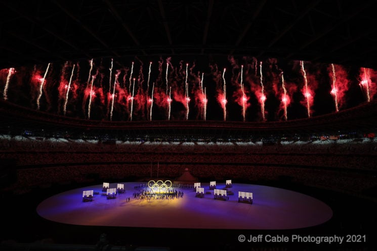 Tokyo Olympics 2020 Opening Ceremony with the Canon EOS R3