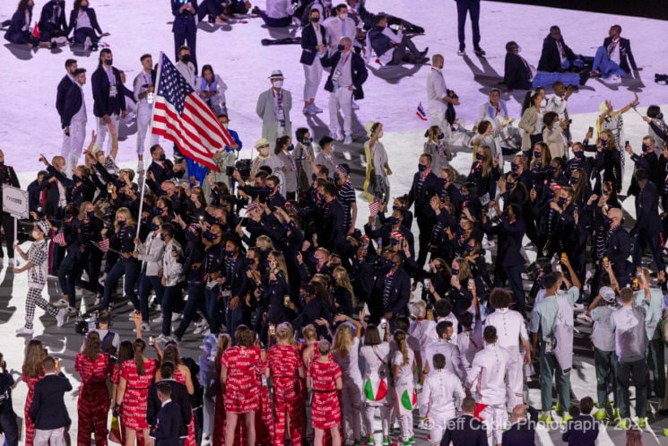 Tokyo Olympics 2020 Opening Ceremony with the Canon EOS R3