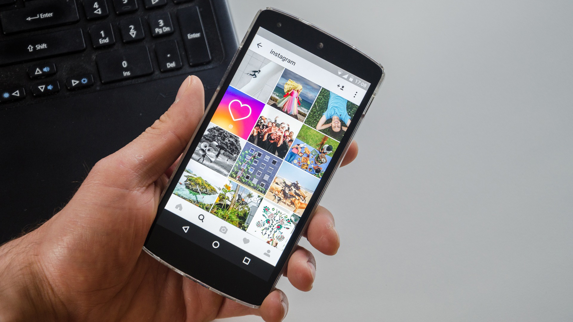 instagram grid