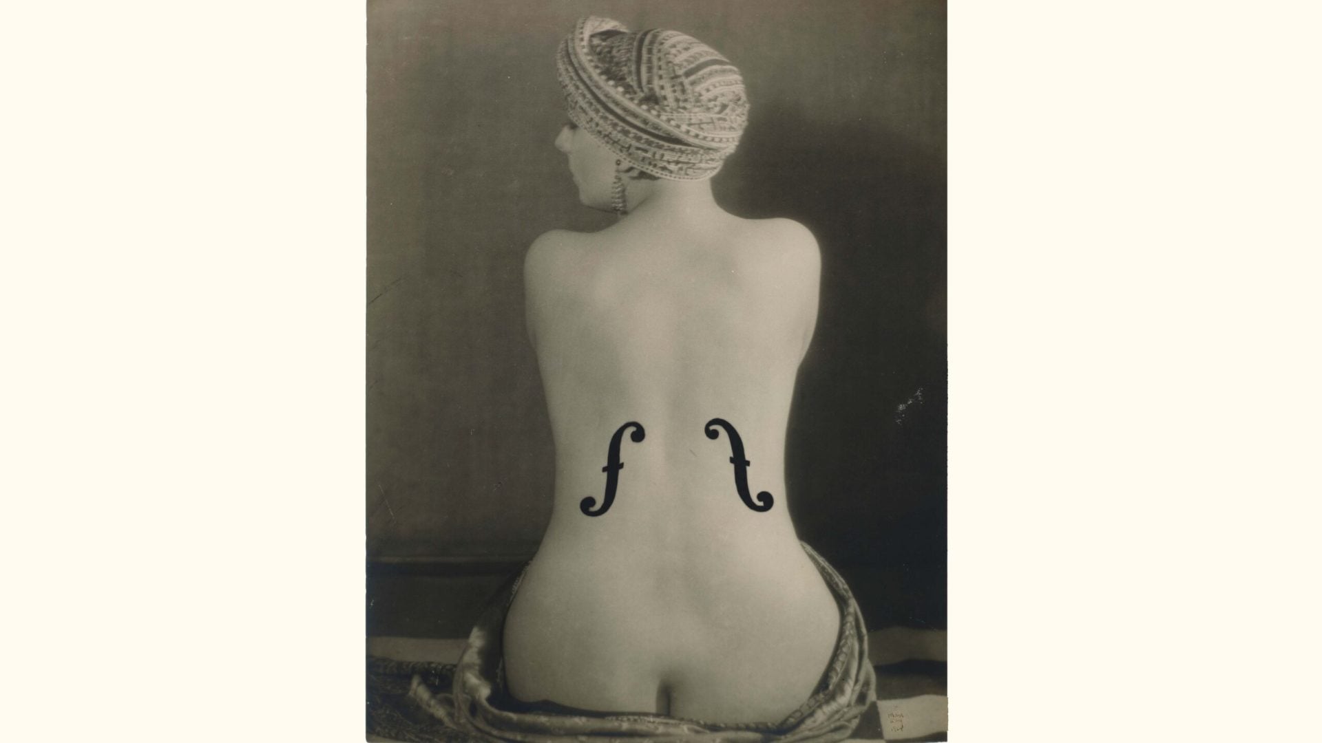 man ray violon