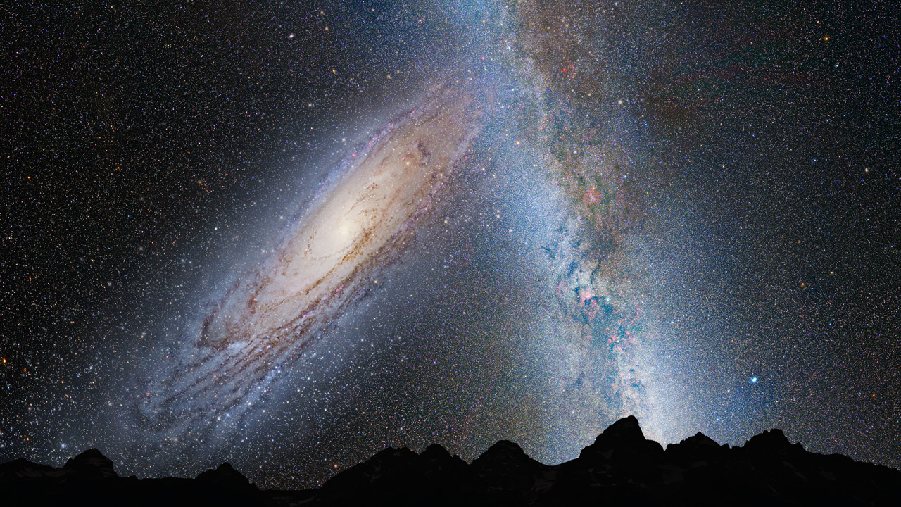 milky way andromeda