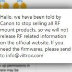 Vitrox No Canon RF Lenses