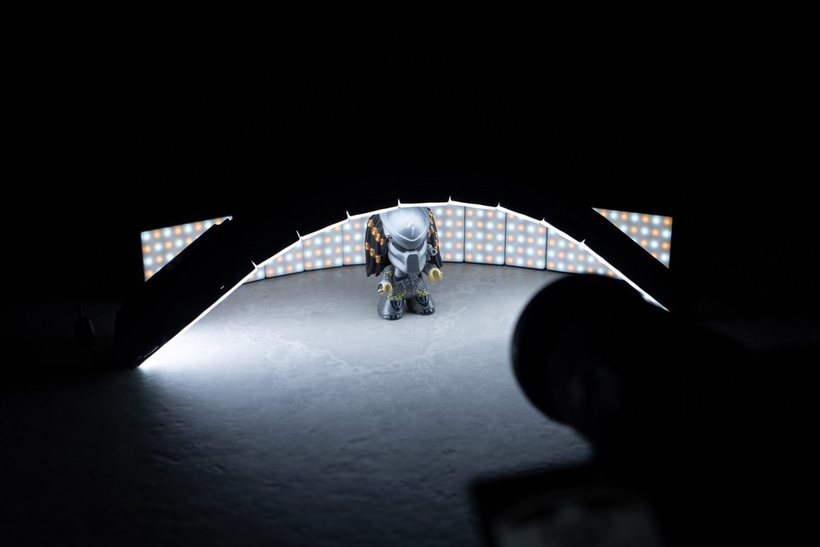 Sirui dragon led light - and the setup