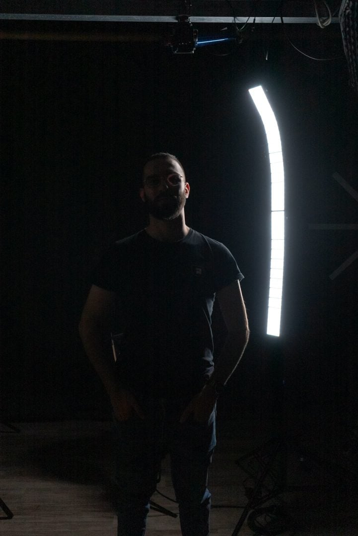 Sirui dragon led light - and the setup