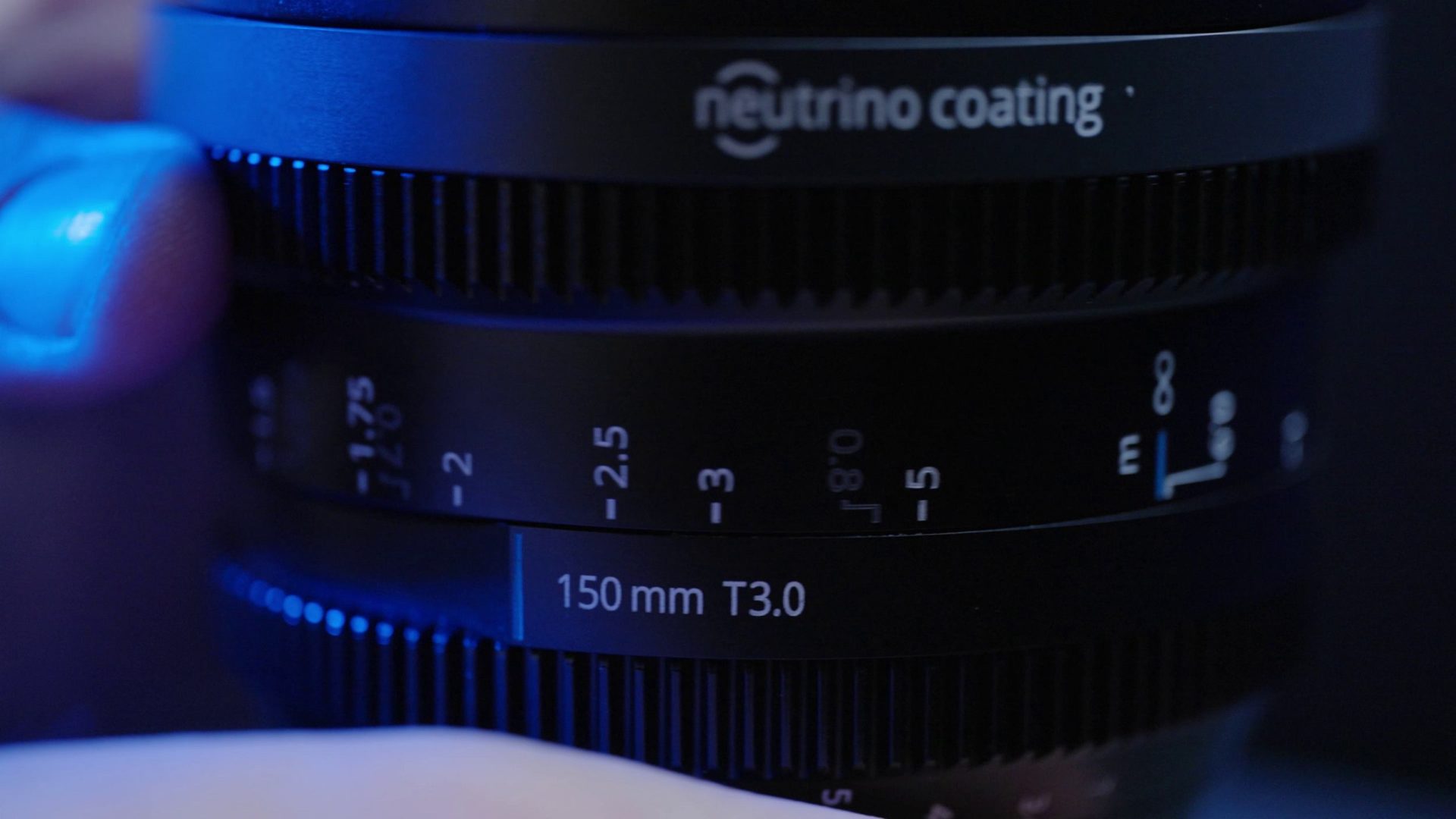 IRIX 150mm T3.0 Cine lens review - engravings