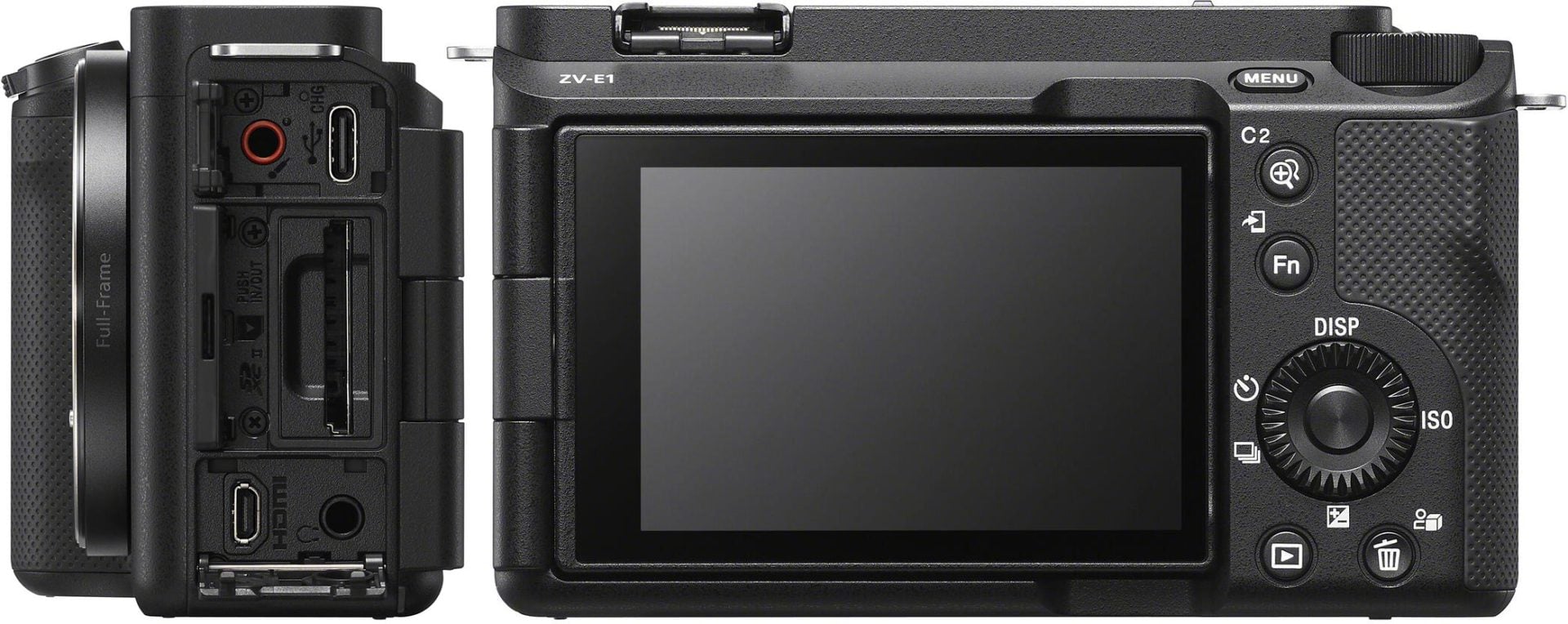 Sony ZV-E1 Ports