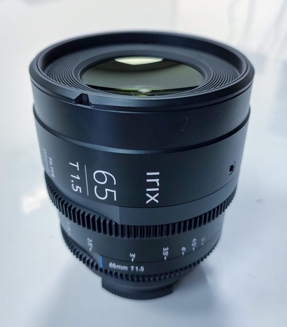 IRIX 65mm T1.5 cine front view