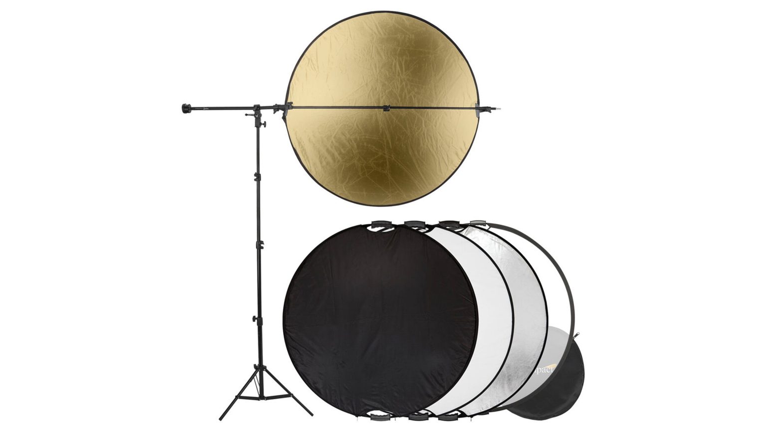 Glow 28x39 Inch Reflector Panel Kit - Professional Photography Light Reflector With 4 Surfaces