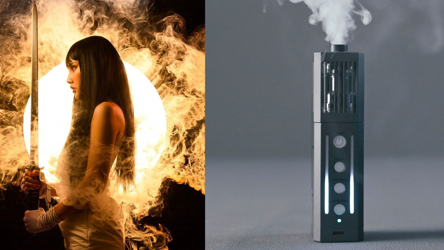 The Smoke NINJA is a budget-friendly, portable smoke machine