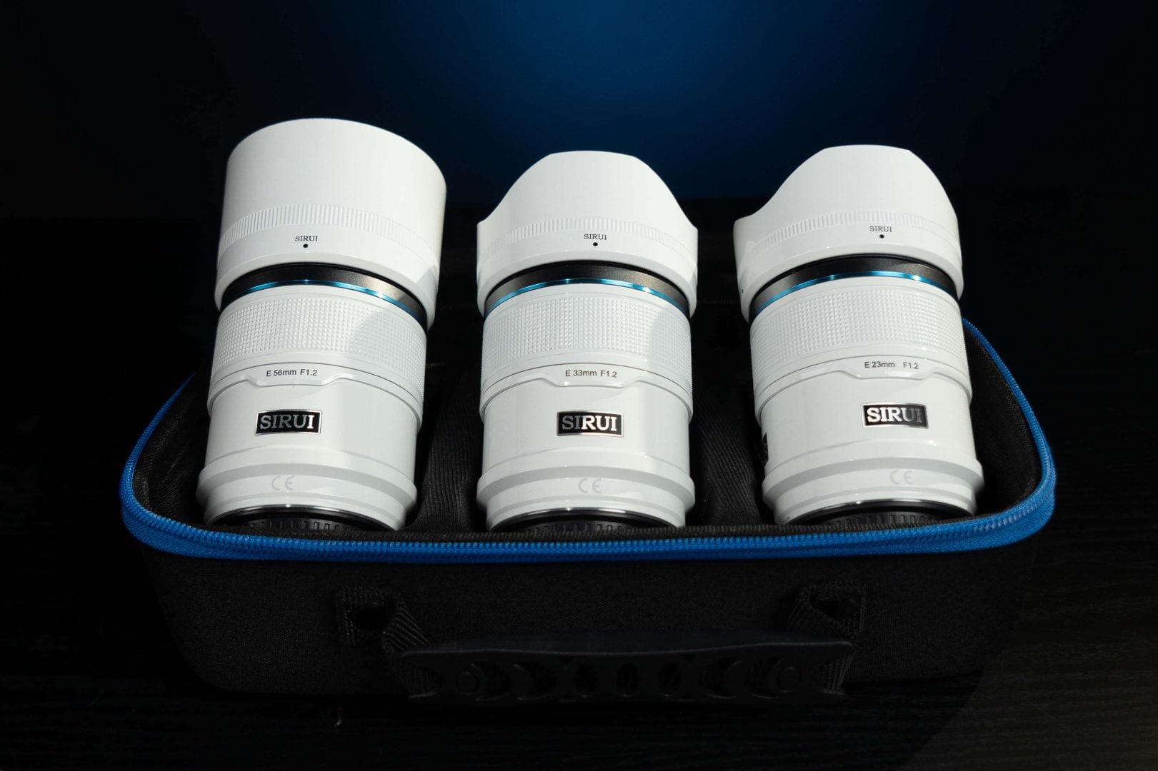 Sirui sniper lenses in lens case