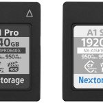 Nextorage CFexpress 2 Type A memory cards