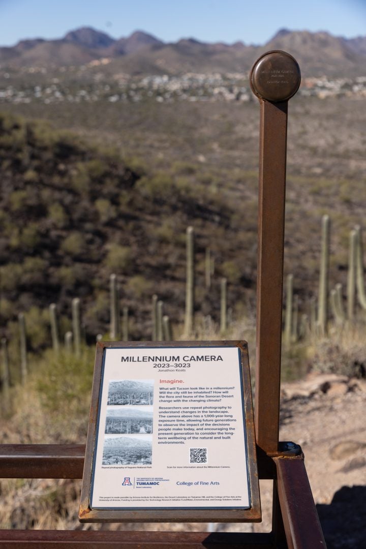 Millenium camera installed in Arizona but the photo won't be ready for 1000 years