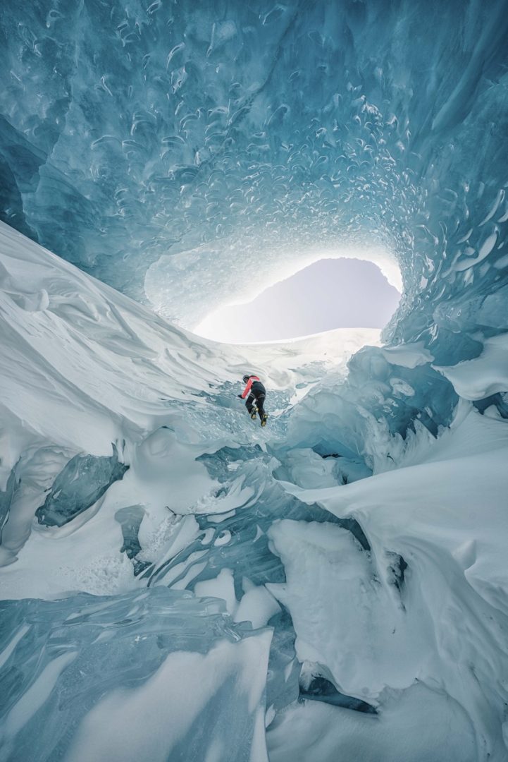 2023 Canadian Photos of the Year competition glacier cave