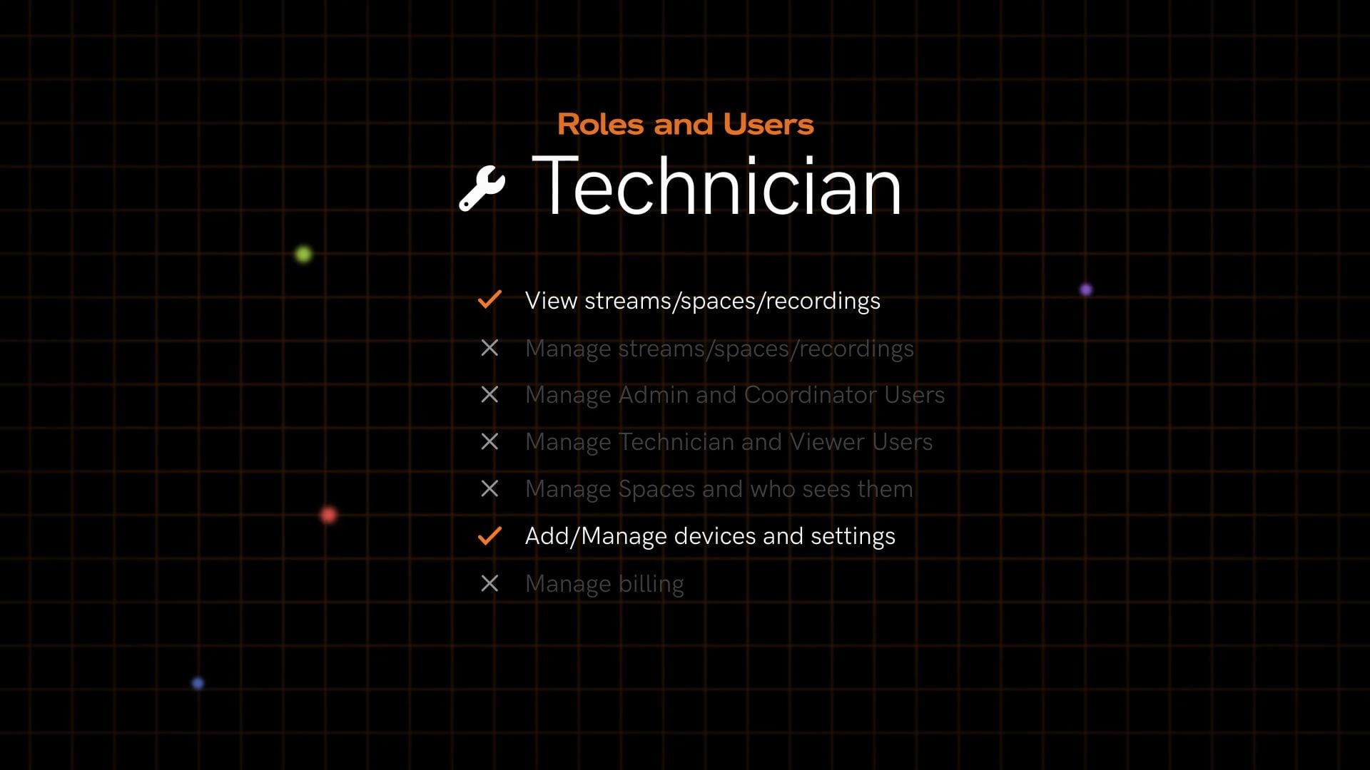 Teradek TV - technician
