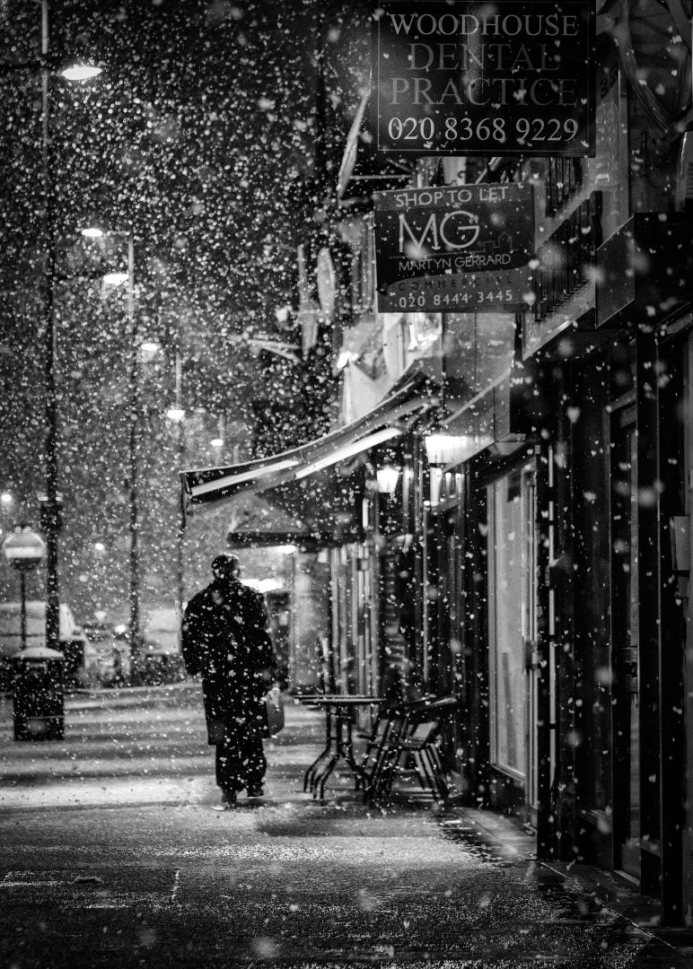 Selaru Ovidiu London snow