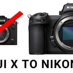 fuji x to nikon z