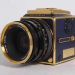 Rare blue and gold Hasselblad 503cx