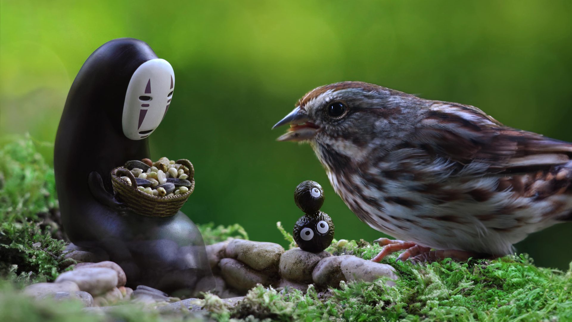 miniatures animals birds