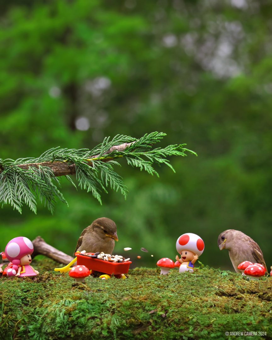 miniatures animals birds